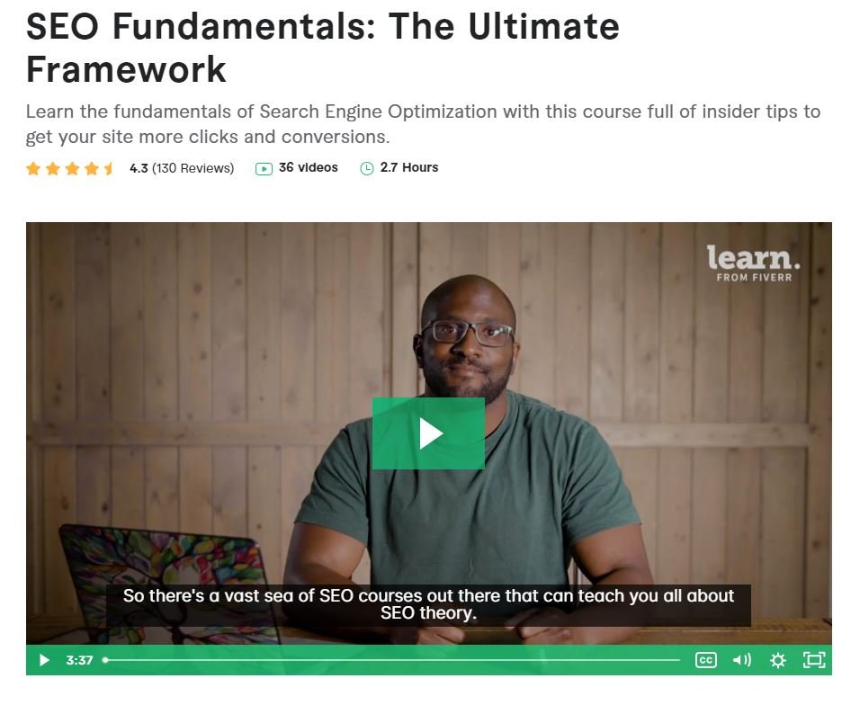 SEO Fundamentals: The Best Structure Training Course